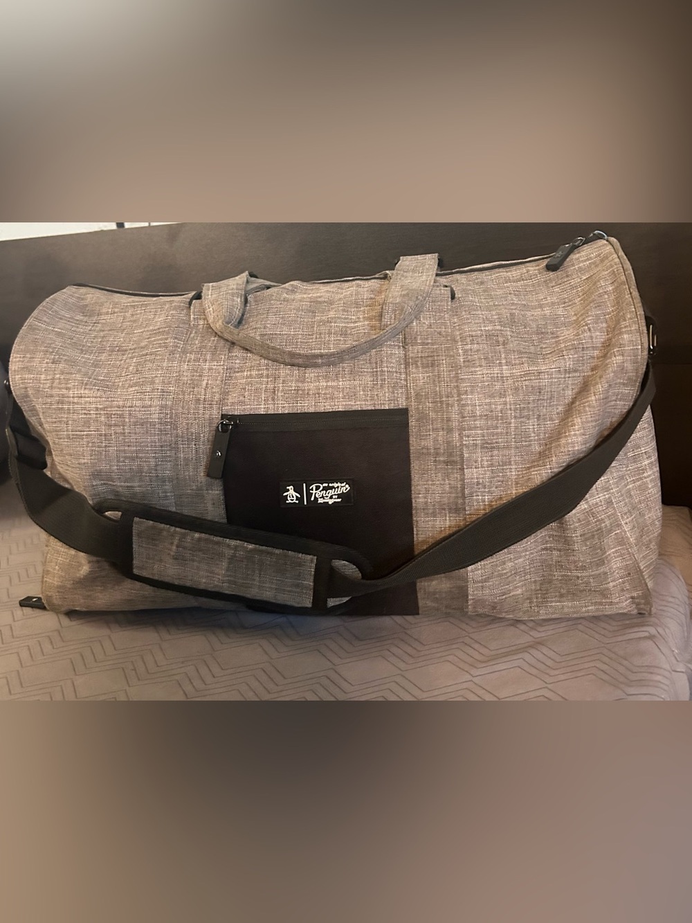 Original Penguin Duffel Bag | Travel | Gym Overnight | Adjustable Shoulder Strap